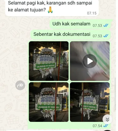 Pengiriman Papan Bunga Selamat Fairmont Jakarta