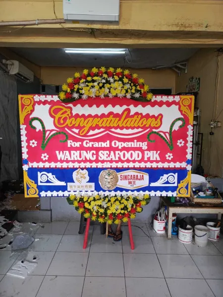 Papan Bunga Ucapan Selamat Fairmont Jakarta