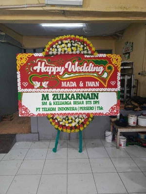 Papan Bunga di Fairmont Jakarta